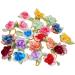 Pet Show Assorted Color Flowers Dog Hair Bows - Pack of 20pcs - Buy Online on GoSupps.com