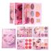 Palette Maquillage Visage | Tenue Longue Imperm able 43 Couleurs - Palette De Maquillage Visage Complet Pour Femmes - Id ale pour Voyage Soir e Mariage F tes Filles Amies