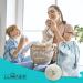 LUMINER Wool Dryer Balls 6 Pieces Anti-Crease and Hair-Catching Dryer Balls with Tea Tree Essential Oil Wool Dryer Balls with Laundry Scent 6 Balls + Tea Tree - Buy Online on GoSupps.com