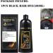 500ml shampoo for black hair instant hair shampoo hair color shampoo for gray hair natural 3in1 hair color shampoo for men and women 2 - Buy Online on GoSupps.com