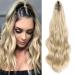 SEIKEA Ponytail Extension Claw Clip 16 24 Long Wavy Curly Hair Extension Jaw Clip Ponytail Hairpiece Synthetic Pony Tail (16 Inch (Pack of 1)  Ash Blonde) 16 Inch (Pack of 1) Ash Blonde