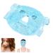 ZJchao Cold Hot Gel Eye Mask - Reduce Puffy Dark Circles & Relieve Migraines | Cooling & Heating Facial Treatment (Blue) - International Shipping Available - Buy Online on GoSupps.com