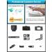 Desview T3S Teleprompter for Devices up to 11 with Remote Control and Liftable Shooting Platform - Buy Online on GoSupps.com
