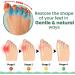 Buy XL Gel Toe Separators (6Pcs) - Bunion Relief & Hammer Toe Solution with Aloe Vera | Comfortable Toe Stretchers for Men & Women | Perfect for Yoga Practice - Buy Online on GoSupps.com