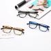 DOOViC Blue Light Filter Reading Glasses - Square Frame Large Lenses Prescription Strength 2.5x - Black - Buy Online on GoSupps.com