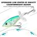 TRUSCEND Topwater Fishing Lures with BKK Hooks - Floating Minnow Baits for Trout, Pike, Perch - Freshwater and Saltwater Surface Bass Lures - 3oz - Buy Online on GoSupps.com