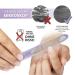 Miwiam Nail File | Smooth Rust-Free & Residue-Free Cleaning | Coarse & Fine Zones | 50g Lilac Nail Care Tool - International Shipping Available - Buy Online on GoSupps.com