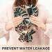 NAANLE Leopard Palm Leaves Hot Water Bottle 1L Pain Relief & Therapy for Cramps Hands & Feet - Buy Online on GoSupps.com