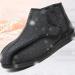 DXDUI Orthopedic Diabetic Shoes for Swollen Feet - Adjustable Open Toe Recovery Walking Shoe for Elderly Men Women - Black, Size 47 - Buy Online on GoSupps.com