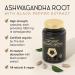 Organic Ashwagandha High Strength - 1000mg Ashwaganda 120 Capsules - Natural Support for Calm & Balance - Pure Root Powder with Black Pepper - Enhanced Absorption - Soil Association Organic Certified 120 count (Pack of 1) - Buy Online on GoSupps.com