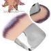 Loose Powder Brush Flat Arched Soft Fibe Mini Makeup Brush for Foundation Face Powder Blush Contour Bronzer(Silver) - Buy Online on GoSupps.com