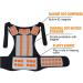 Derbut Turmaline Self-Warming Magnetic Therapy Posture Corrector - Back & Lumbar Support Belt for Pain Relief | Black Size Medium & XL - Buy Online on GoSupps.com