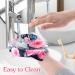 Buy 6Pcs Elegant Flower Design Microfiber Cleaning Cloths | Soft 6.3x6.3 Inches Eyeglasses Camera Lens & Phone Screen Wipes - International Shipping Available - Buy Online on GoSupps.com