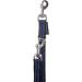 Adjustable Dog Linen Leash for Medium & Large Dogs - 2.80m Black-Blue | Durable Comfortable & Stylish - Buy Online on GoSupps.com
