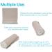 Houseables 6 Elastic Bandage Wrap 2 Pack - Cotton Compression Wraps with Hook & Loop - Wide Surgical Bandages for Leg, Knee, Sprain - 13-15 Stretched - Beige - Buy Online on GoSupps.com