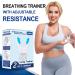 Lung Trainer - Adjustable Resistance Breathing Exerciser for Enhanced Respiratory Fitness | Boost Endurance & Lung Strength - AIR-EZE Transparent Blue - Buy Online on GoSupps.com