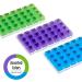 EZY DOSE Weekly Pill Case - 7-Day Medicine Planner & Vitamin Organizer BPA Free Large Pop-Out Compartments 4x Daily Use Convenient & Easy - Buy Online on GoSupps.com