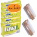 Tatane Lava Heavy-Duty Hand Cleaner Pumice Soap 5 Bars Professional Line | 4 oz with Moisturizers & 2 Sparklen Nail Brushes - Buy Online on GoSupps.com