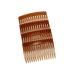4 Pack of 7cm Plain French Side Hair Combs Slides Grips Clips Hair Accessories for Women Girls by Glitz4Girlz (Tort Brown) - Buy Online on GoSupps.com