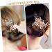 FRCOLOR 1 Set Leaf Pearl Hairpin Wedding Hair Clip Wedding Hair Side Comb Hair Combs for Thick Hair Gold Hair Clips Accessories Barrette Prom Suits for Women Hair Forks for Buns Metal - Buy Online on GoSupps.com