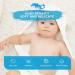SWEET DOLPHIN Bamboo Baby Bath Towel - Ultra Absorbent Hooded Towels for Babies - Pack of 3 Soft Flowered Towels 30x30 Inch - Baby Registry Gifts - Buy Online on GoSupps.com