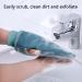 Lyydan Double-Sided Peeling Gloves - 2 Pack Exfoliating Body Scrub for Shower Spa Massage | Dead Skin Removal - Buy Online on GoSupps.com