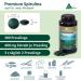  Biotikon Premium vegan spirulina made from natural seaweed blue-green + Dr. med natural powder Michalzik Spirulina platensis 2400mg + - Buy Online on GoSupps.com
