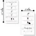 Press-On Nail Application Cards | 50 Pack | DIY Nail Kit Instructions | Marble & Rose Gold Design - Buy Online on GoSupps.com