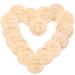 Wood milestone cards baby 32 cards for birth & baby shower with newborn mile stones gift for pregnant women expectant mothers expectant parents (16 pcs. 10cm) Babyarty gift