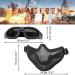 Emageren Foldable Airsoft Masks & Protective Glasses | Half-Facial Protection for Halloween Cosplay Paintball & Military Use - Buy Online on GoSupps.com