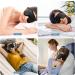 Wellsync 100% Blackout Sleep Mask for Women Men | Comfortable Contoured Eye Cups | 3D Pillowy Soft Light Blocking Eye Mask with Nose Cover | Includes Earplugs | Black - Buy Online on GoSupps.com