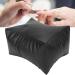 Restokki Nail Art Hand Cushion - Waterproof Armrest for Nail Studios Soft PU Leather 3 Heights Relieves Fatigue (Black) - Buy Online on GoSupps.com