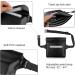 Waterproof Waist Pouch 2-Pack | Beach Accessories Dry Bag Waterproof Fanny Pack for Swimming Snorkeling Sailing Kayaking Beach Pool Water Parks | Keep Your Phone Wallet Safe and Dry Black & Black - Buy Online on GoSupps.com