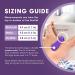 Aculief - Natural Headache & Migraine Relief Wearable - Acupressure Stress Alleviation - 1 Pack Purple - Buy Online on GoSupps.com