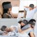 Handmade Cotton Sleep Mask | Adjustable Eye Cover with Soft Elastic Strap - Ideal for Travel Yoga and Naps - Grey - Buy Online on GoSupps.com