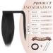 Buy 30 cm Fine Ponytail Extensions - Smooth Long Clip-In Hair Extensions in Brown & Light Brown Mix - Perfect for Women - Buy Online on GoSupps.com