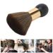 ANGGREK Nylon Hair Shaving Brush | Neck Dust Brush with Wooden Handle | Premium Shaving Brush for Men | Effective Broken Hair Removal - Buy Online on GoSupps.com