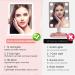 Flymiro Lighted Makeup Mirror with 72 LED Lights,Travel Portable Mirror with 3 Color Lighting and Touch Screen Dimming,1800 mAh USB Rechargeable,Vanity Tabletop Desk Cosmetic Foldable Mirror White - Buy Online on GoSupps.com