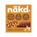 Nakd. Peanuts | Raw Fruit & Nut Bars | 100% Natural Ingredients | No Sugar Added | Vegan | 4 x 35g | 140g