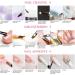 DouborQ Acrylic Nail Kit with Electric Nail Drill Nail Lamp Acrylic Powder and Liquid Set 12 Sheets Nail Practice Sheet Acrylic Nail Starter Set Salon DIY Nail Art Supplies for Beginner 12 Color-B - Buy Online on GoSupps.com