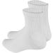Truform Medical Compression Socks for Men & Women - 8-15 mmHg Ankle Length Low Cut White Medium | International Shipping Available - Buy Online on GoSupps.com