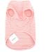 Zunea Striped Dog Shirt for Small Dogs & Cats - Soft Cotton Summer Tank Top in Pink (Size XL) - Perfect Cool Vest for Puppies & Chihuahuas - Buy Online on GoSupps.com