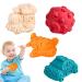 Shxupjn Sensory Balls for Children - Soft Bite Ring Toys Bright Colorful Massage Balls Multi-Sensory Gifts for Newborns & Kids - Buy Online on GoSupps.com