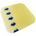 Cutiderm Hydrocolloid Extra Thin Wound Dressings sterile 10 x 10 cm 10 pieces 10x10 cm (pack of 10)