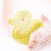 Visiblurry Bath Sponge for Kids | Soft Wood Pulp Sponge Body Wash Scrubber | Shower Sponge Dead Skin Remover Cute Shower Brush Bath Supplies for Toddler Kids Baby Yellow - Buy Online on GoSupps.com