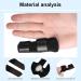 Altcompluser Finger Rail Support Set - 3-Piece Stabilizer for Broken Fingers Arthritis & Tendinitis | Black/Blue/Red - Buy Online on GoSupps.com