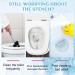 Toilet Gel Stamp with Oil Surfactant Material 7.6oz Bathroom Bring Convenience for Deodorizing - Buy Online on GoSupps.com