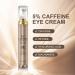 Firming Eye Cream Eye Contour Balm Roller Massage Moisturizer with 5 Percent Caffeiine Lightweight Skin Care Stick with Metal Ball Tip Anti-Puff Solution for Morning Night 20 ml - Buy Online on GoSupps.com