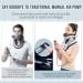 Cervical Neck Traction Device - Electric Air Pump with 3 Power Settings and 8 Airbags for Neck Pain Relief - Buy Online on GoSupps.com