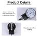 Vega Manual Blood Pressure Monitor with Stethoscope for Nurses & Seniors - Accurate Aneroid Cuff (Black) - Buy Online on GoSupps.com